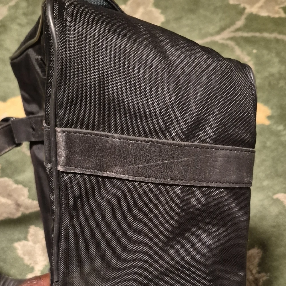Harley-Davidson Black Messenger Satchel with Strap Accents